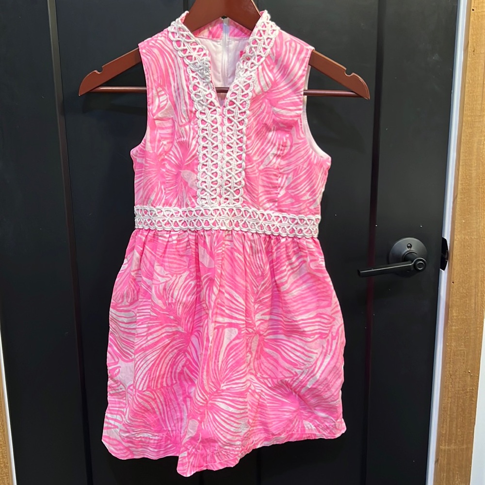 Lilly Pulitzer girls 10 pink dress